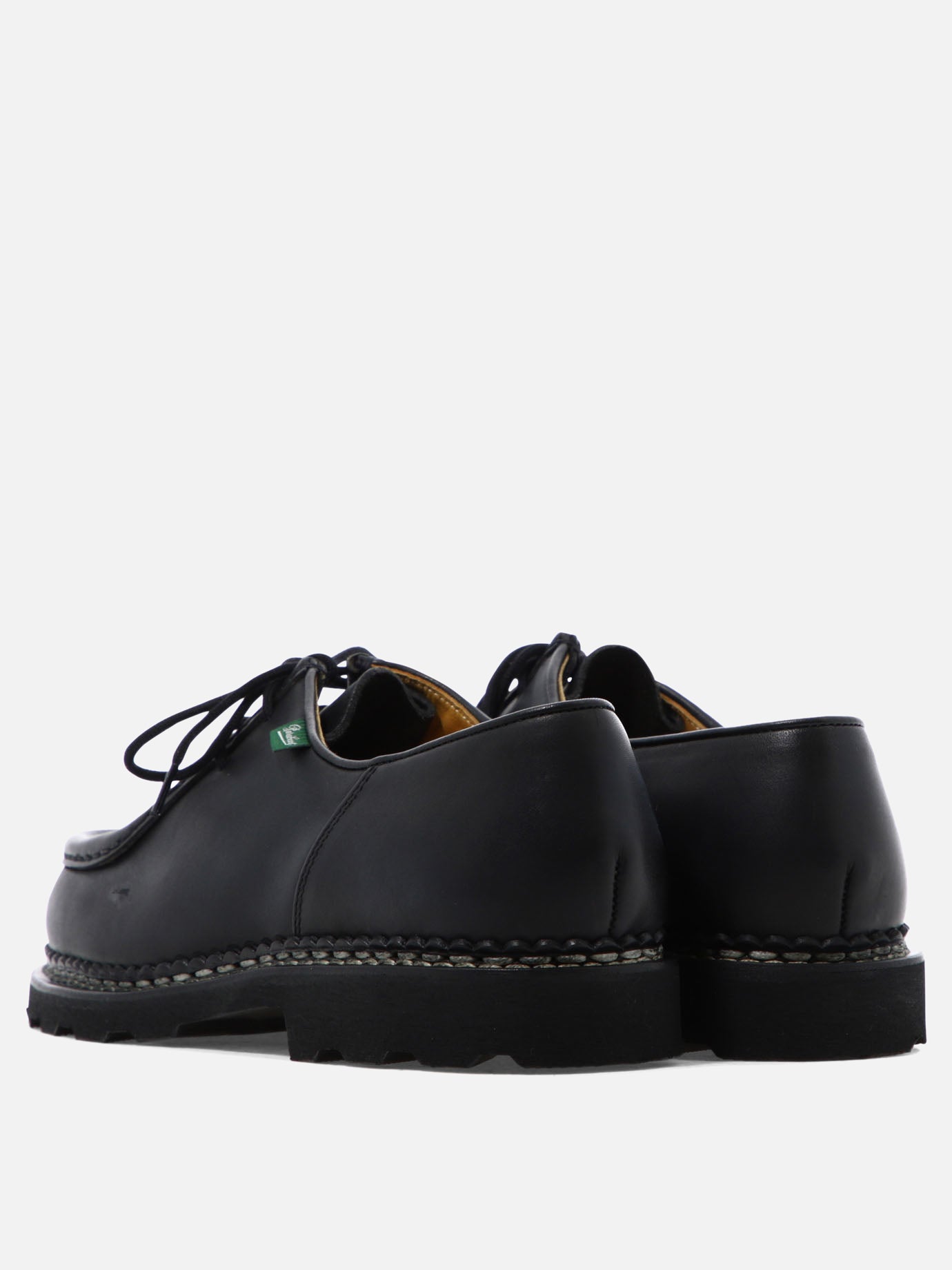 Mocassini stringati 100% leather - 100% rubber  Nero - Paraboot Uomo | PDP | VIETTI Online Store | thumbnail_4