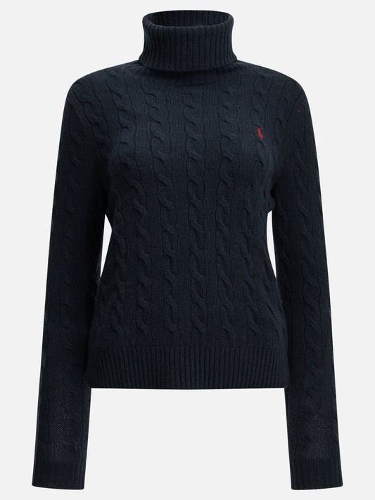 Maglioni dolcevita Logo  Blu - Polo Ralph Lauren Donna | PDP | VIETTI Online Store 
