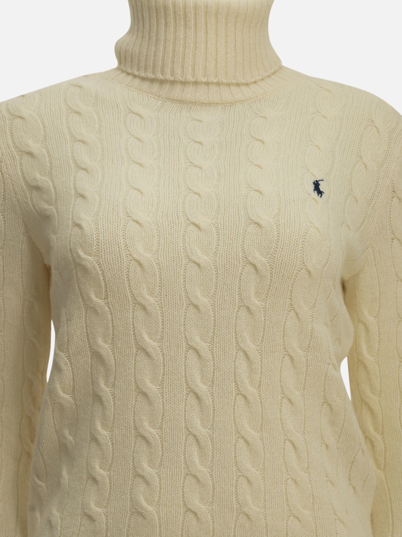 Maglioni dolcevita Logo  Bianco - Polo Ralph Lauren Donna | PDP | VIETTI Online Store | thumbnail_3