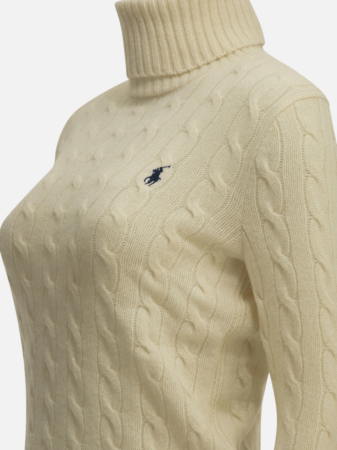 Maglioni dolcevita Logo  Bianco - Polo Ralph Lauren Donna | PDP | VIETTI Online Store | thumbnail_4
