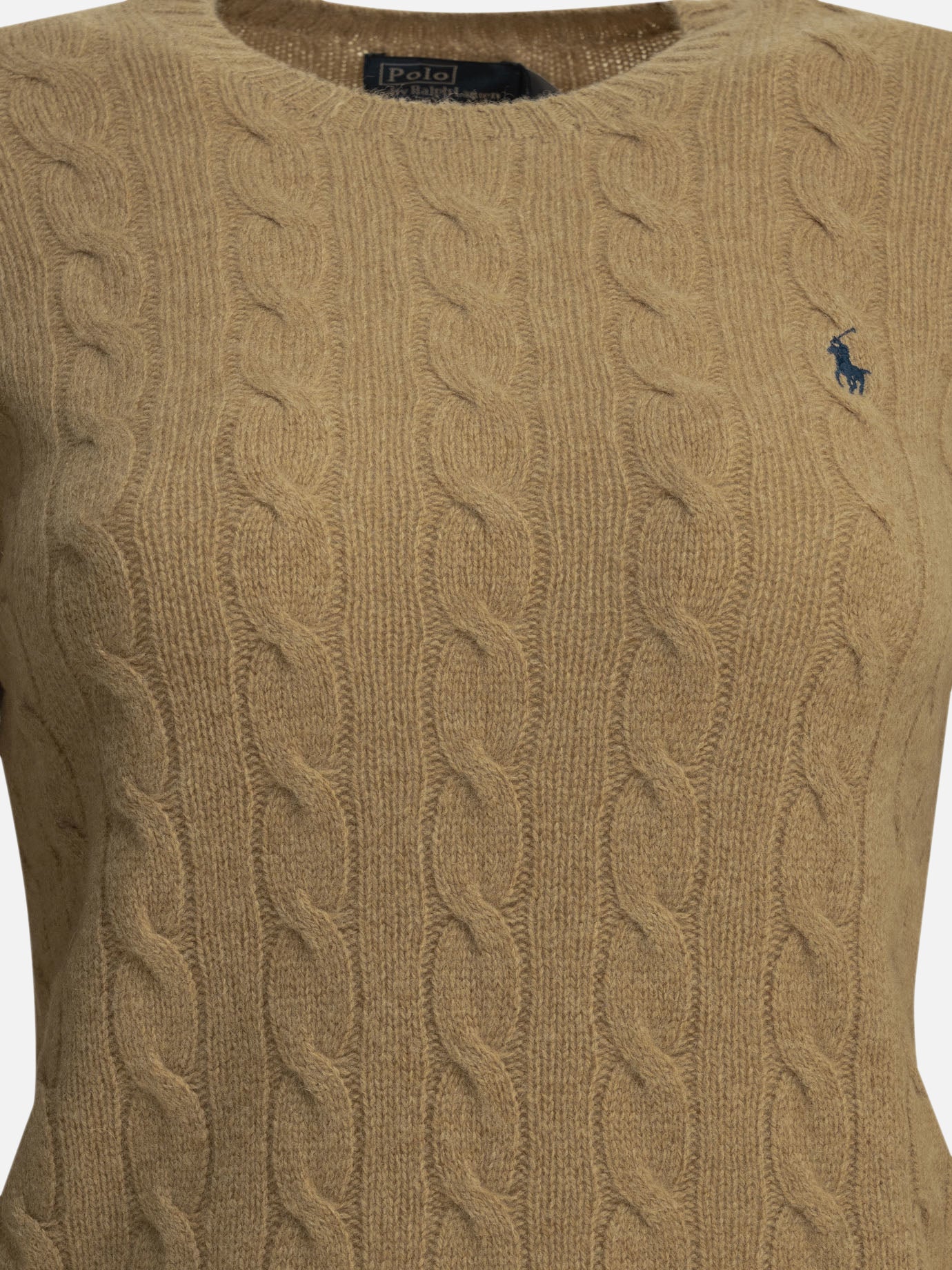 Crewneck sweaters Logo  Beige - Polo Ralph Lauren Women | PDP | VIETTI Online Store | Zoom-Modal_3
