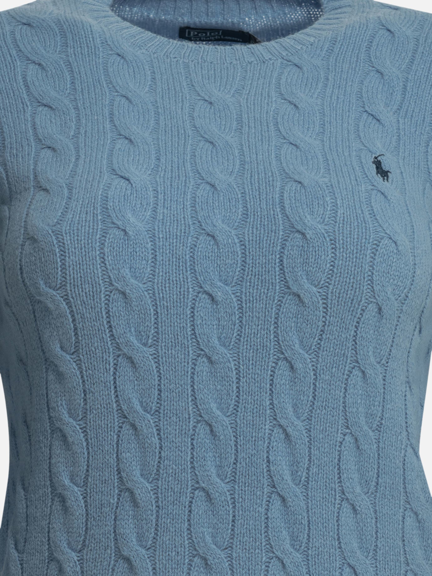 Crewneck sweaters Logo  Light blue - Polo Ralph Lauren Women | PDP | VIETTI Online Store | thumbnail_3