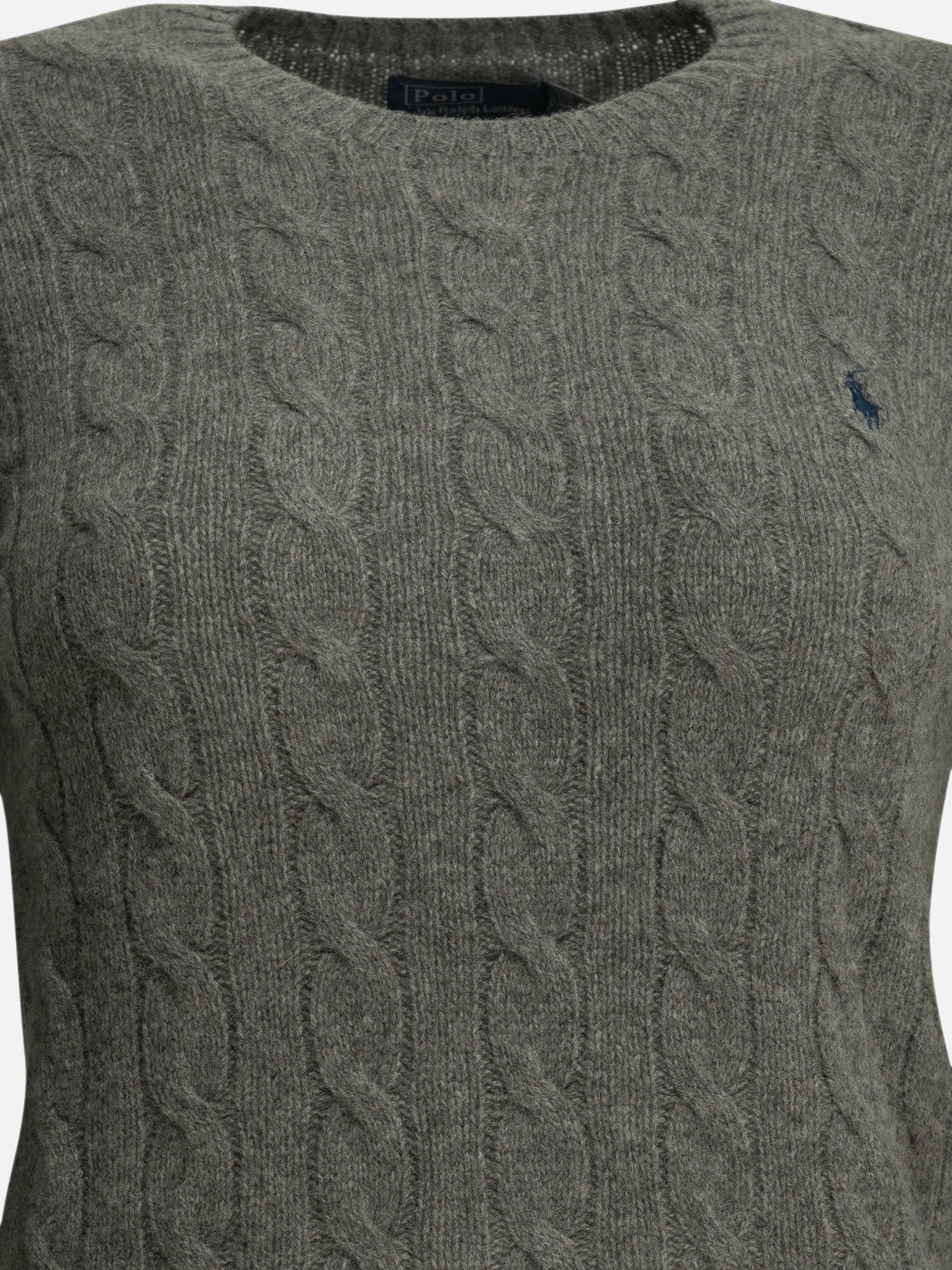 Crewneck sweaters Logo  Grey - Polo Ralph Lauren Women | PDP | VIETTI Online Store | thumbnail_3