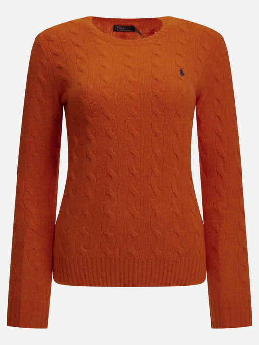 Maglioni girocollo Logo  Arancione - Polo Ralph Lauren Donna | PDP | VIETTI Online Store 
