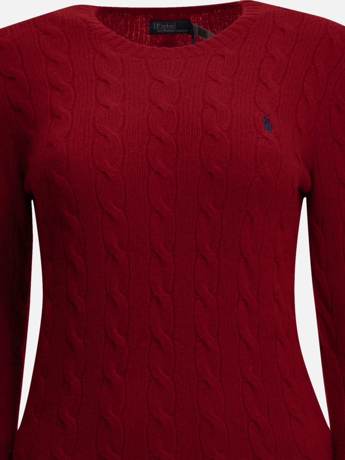 Polo Ralph Lauren Crew-neck sweater with logo Red

