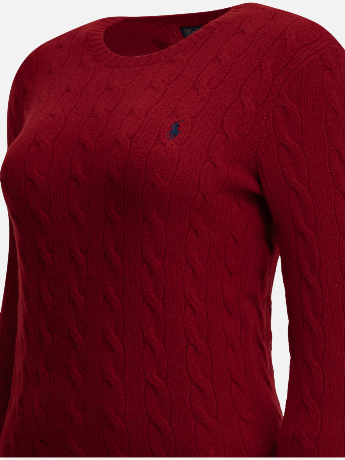 Polo Ralph Lauren Crew-neck sweater with logo Red - VIETTI