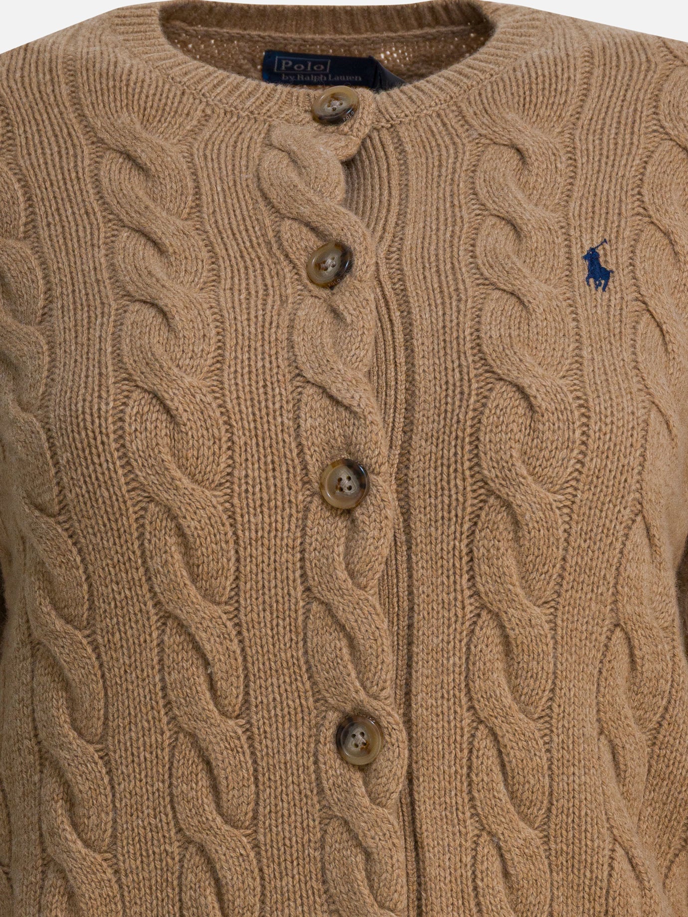 Cardigan Logo  Marrone - Polo Ralph Lauren Donna | PDP | VIETTI Online Store | Zoom-Modal_3
