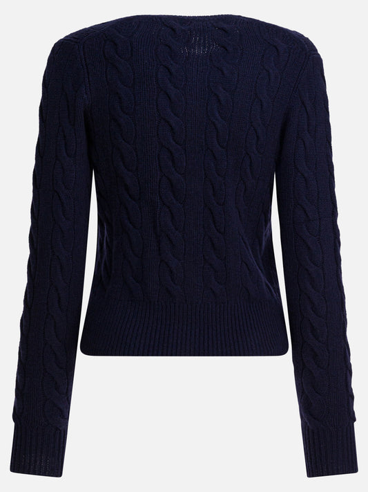 Cardigan Logo  Blu - Polo Ralph Lauren Donna | PDP | VIETTI Online Store | 2

