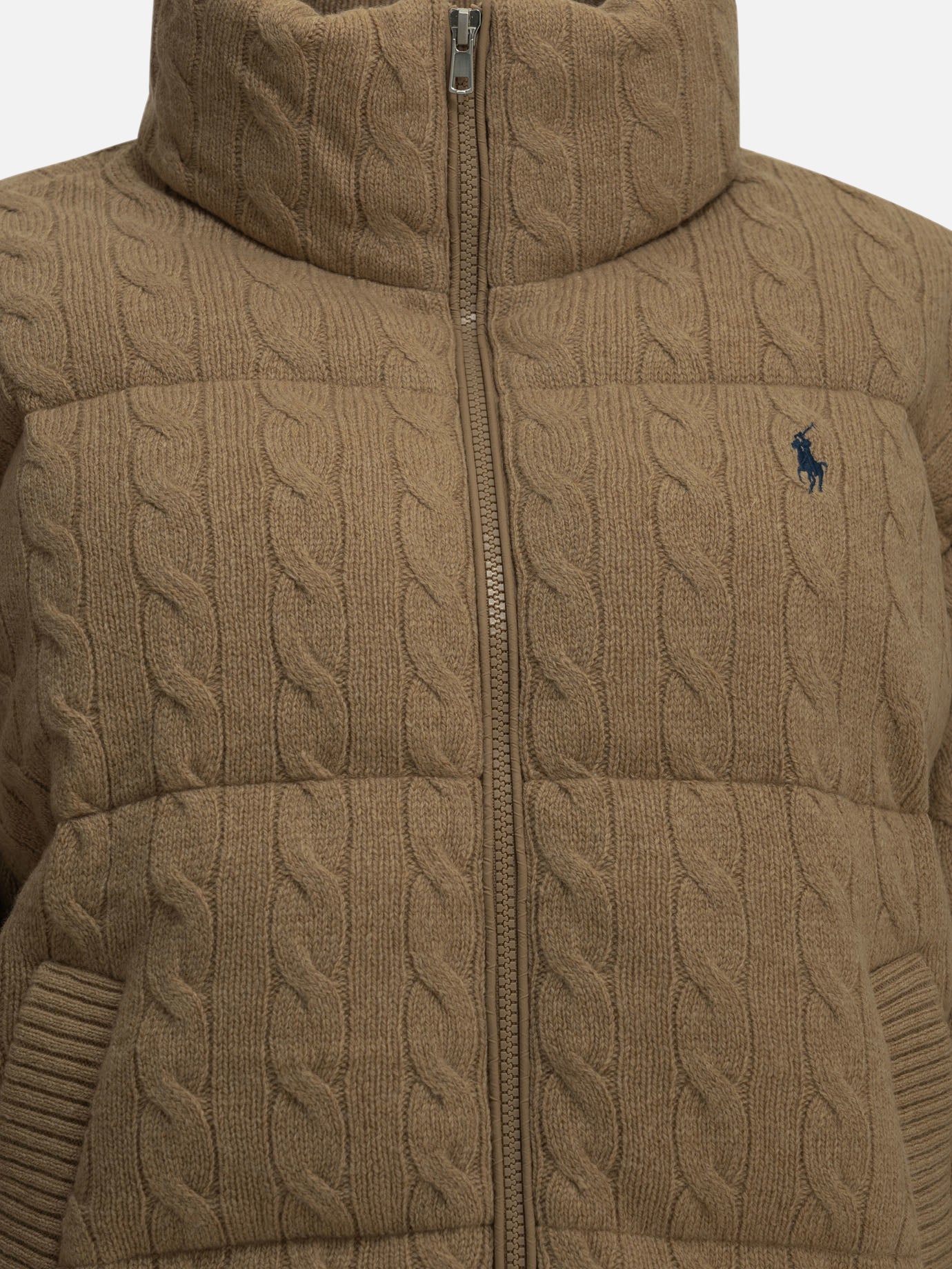 Down jackets Logo  Beige - Polo Ralph Lauren Women | PDP | VIETTI Online Store | thumbnail_5