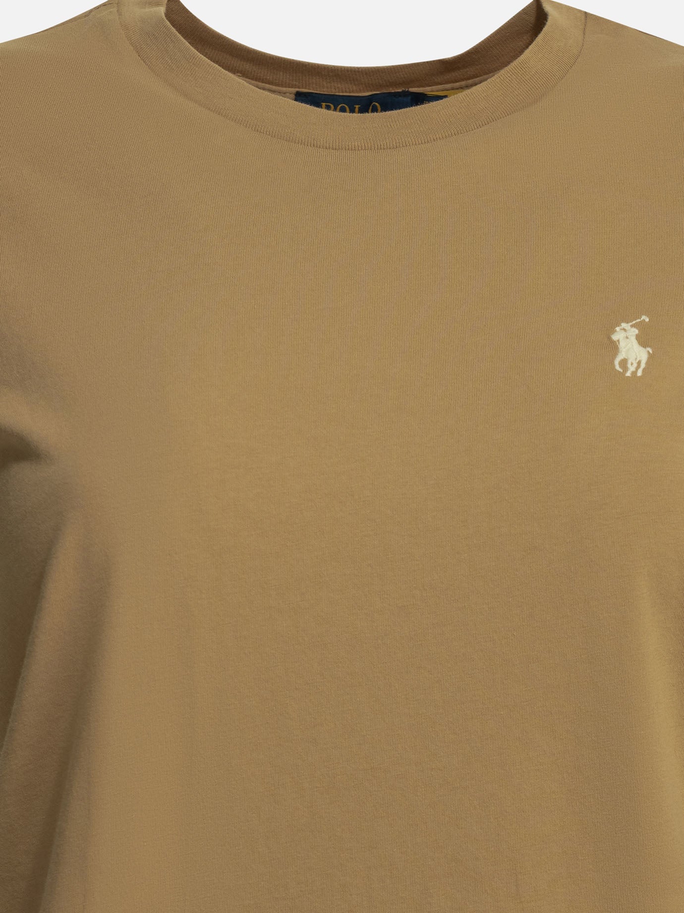Crewneck t-shirts Logo  Beige - Polo Ralph Lauren Women | PDP | VIETTI Online Store | thumbnail_3