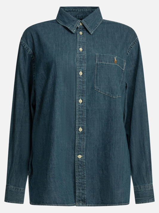 Casual shirts Logo  Blue - Polo Ralph Lauren Women | PLP | VIETTI Online Store 
