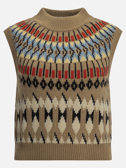 Polo Ralph Lauren Wool and Cashmere Vest Multicolor

