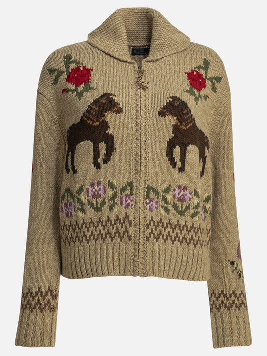 Cardigans Textured knit  Beige - Polo Ralph Lauren Women | PLP | VIETTI Online Store 
