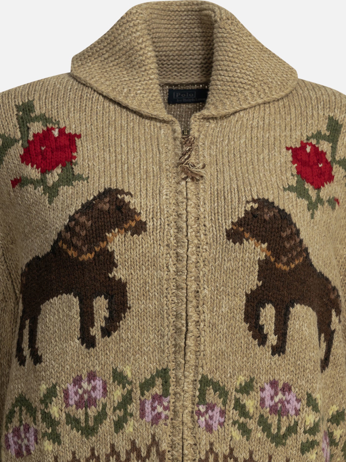 Cardigans Textured knit  Beige - Polo Ralph Lauren Women | PDP | VIETTI Online Store | thumbnail_3