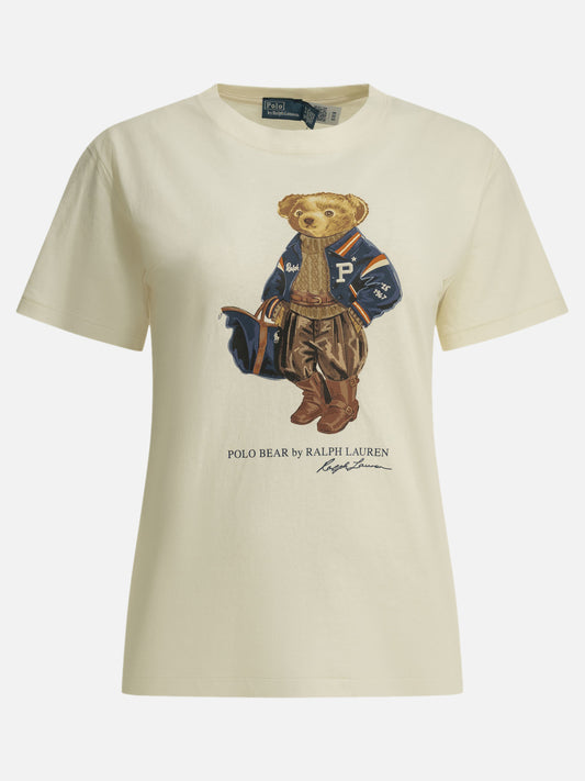 Crewneck t-shirts Logo  White - Polo Ralph Lauren Women | PLP | VIETTI Online Store 
