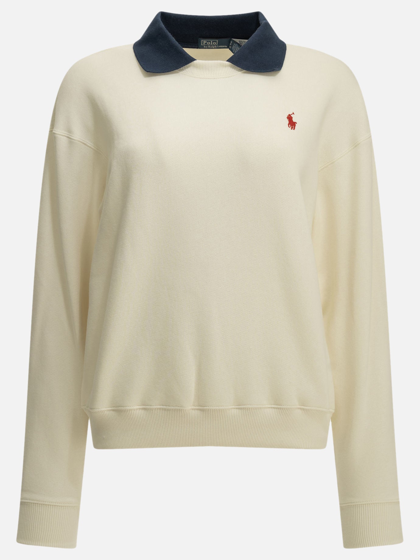 Polo neck sweatshirts Logo  White - Polo Ralph Lauren Women | PDP | VIETTI Online Store | thumbnail