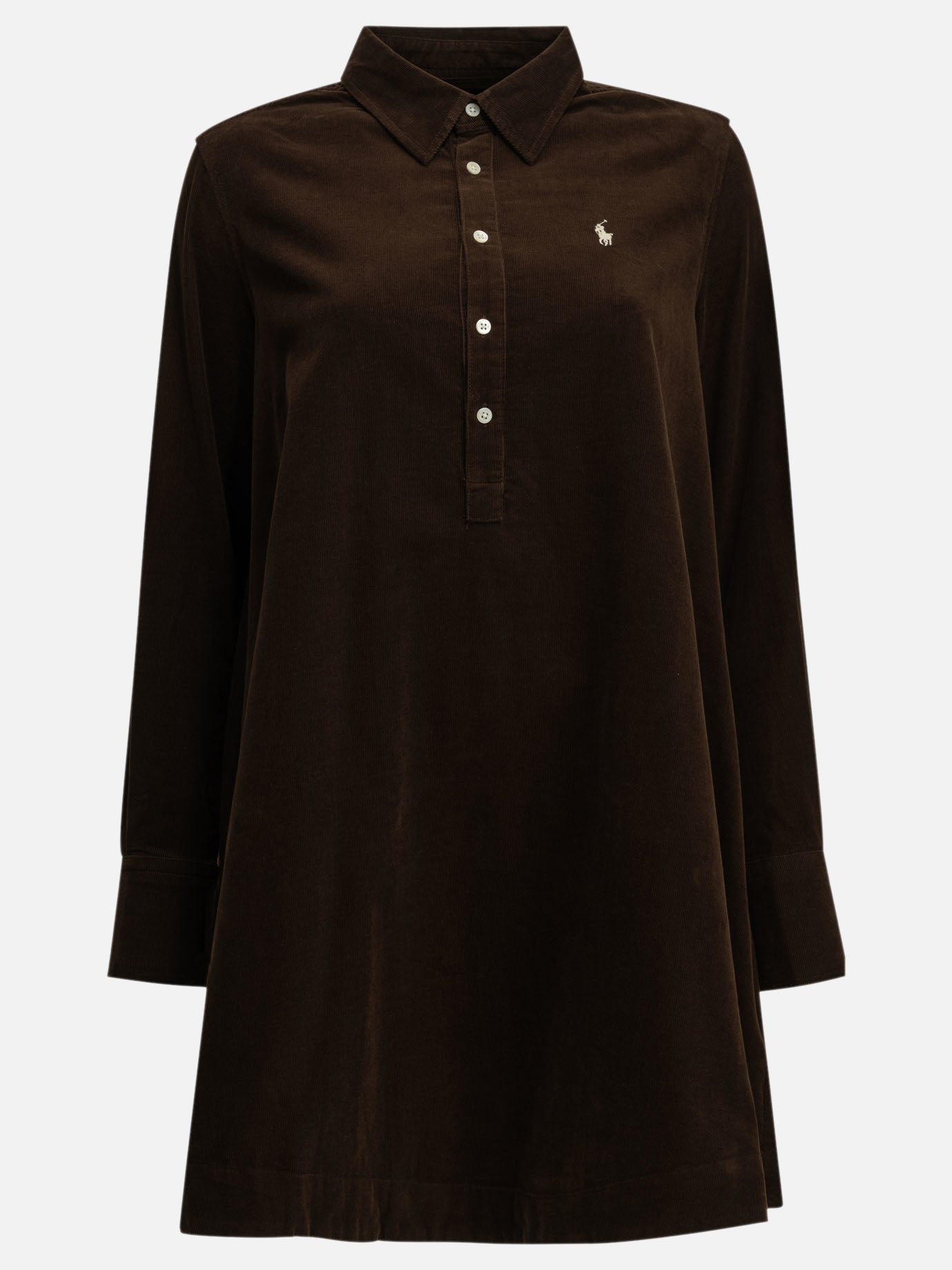 Mini dresses Logo  Brown - Polo Ralph Lauren Women | PDP | VIETTI Online Store | thumbnail
