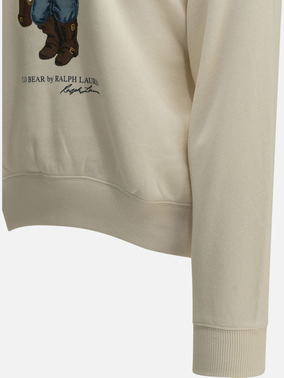 Polo Ralph Lauren "Polo Bear" Crew-Neck Sweatshirt White - VIETTI