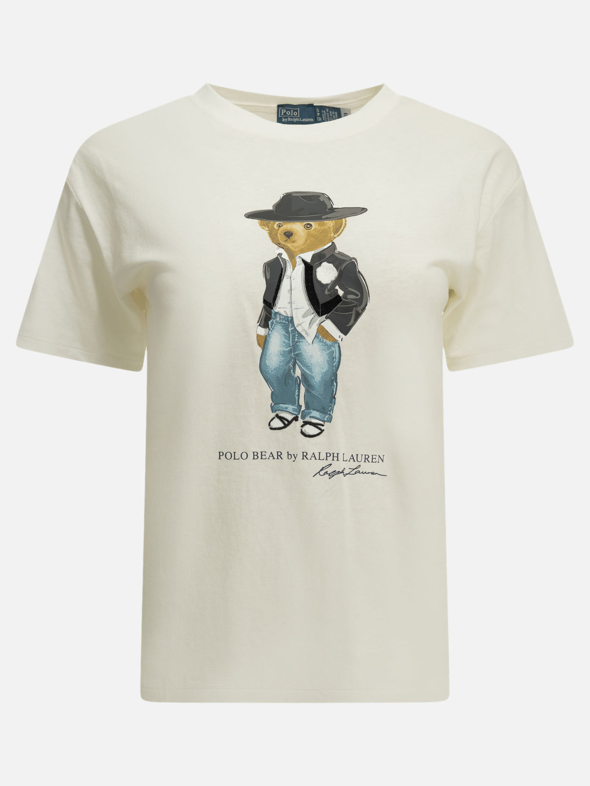 Polo Ralph Lauren "Holiday Polo Bear" Crew-Neck T-Shirt White


