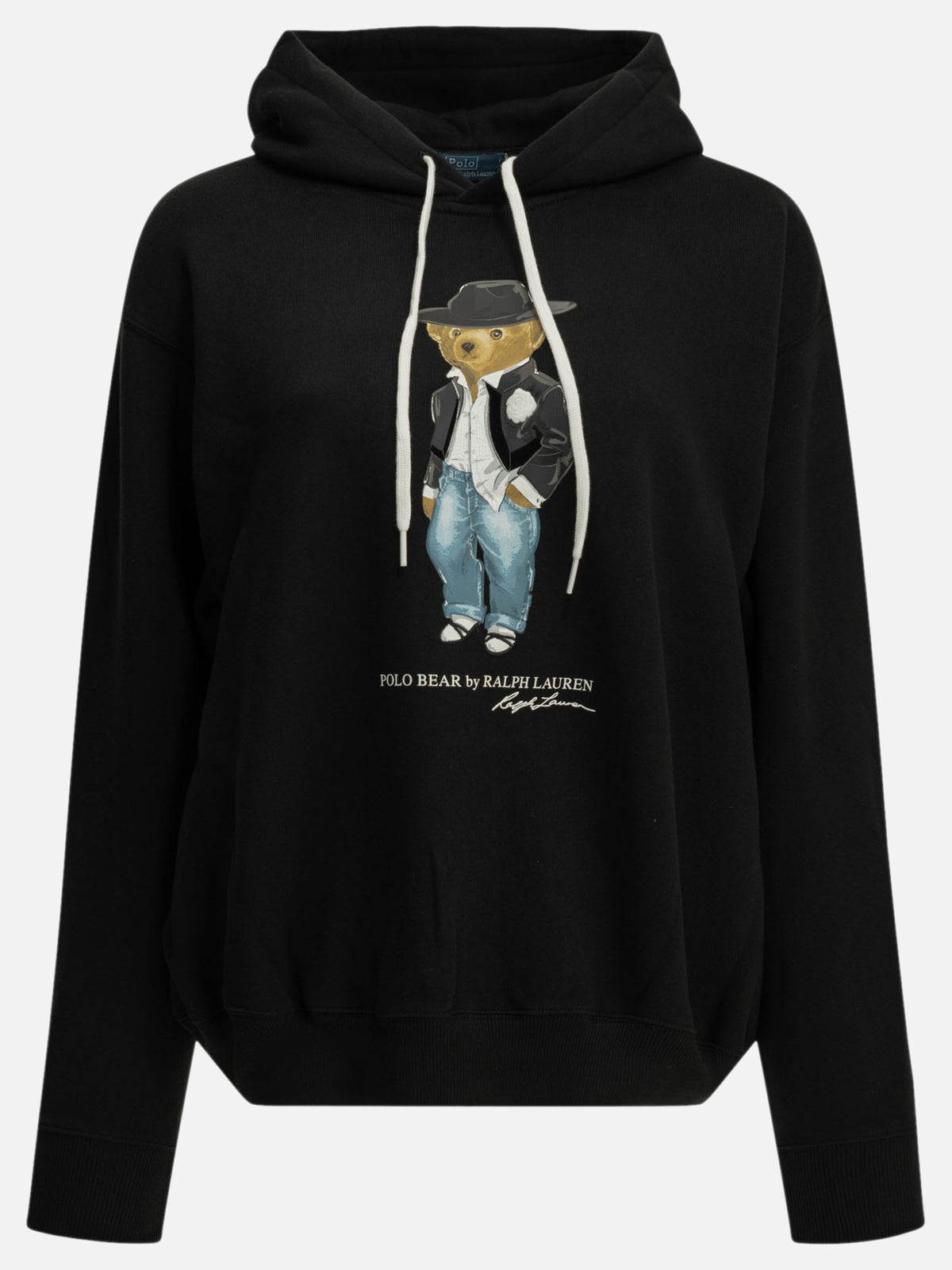 Polo Ralph Lauren "Holiday Polo Bear" Hooded Sweatshirt Black

