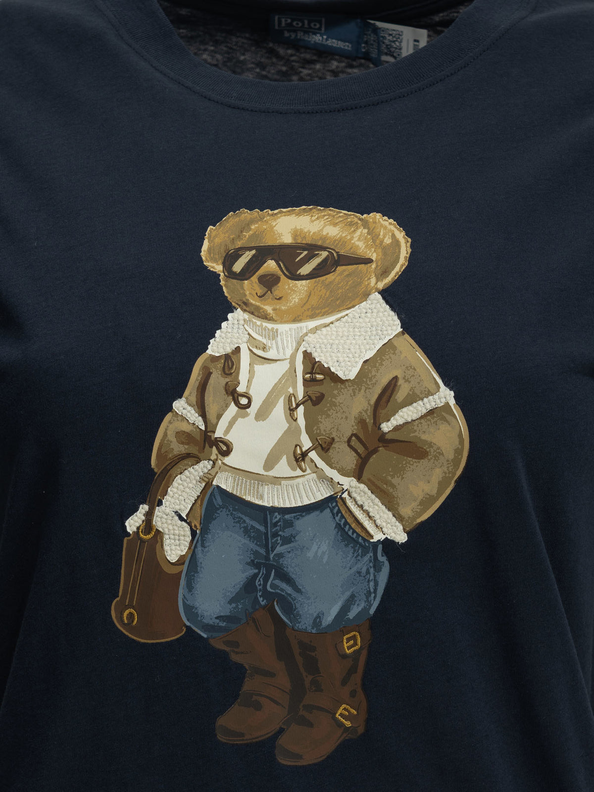 Polo Ralph Lauren "Polo Bear" Crew-Neck T-Shirt Blue - VIETTI