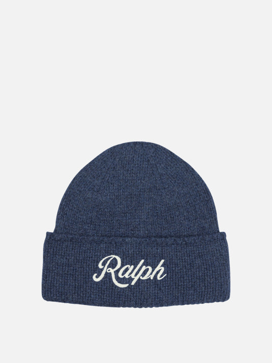 Polo Ralph Lauren Beanie with logo Blue


