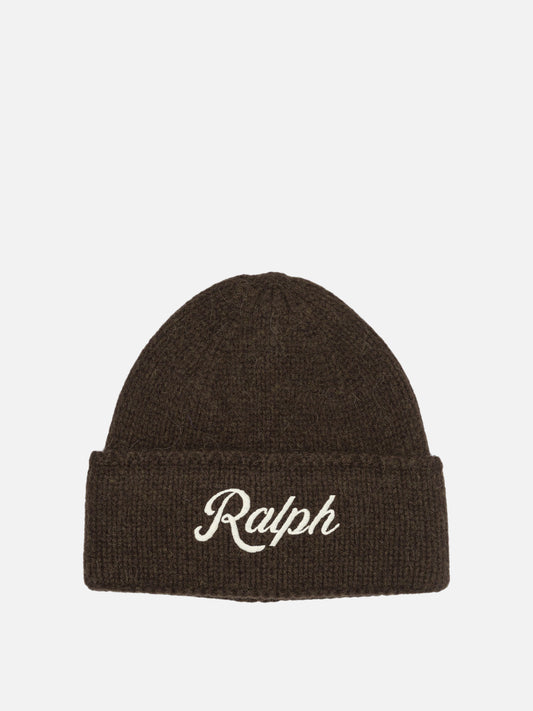Polo Ralph Lauren Wool Beanie with Logo Brown

