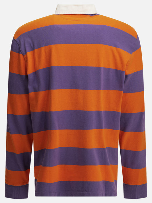 Polo Ralph Lauren "Rugby" Button-Down Polo Shirt Purple

