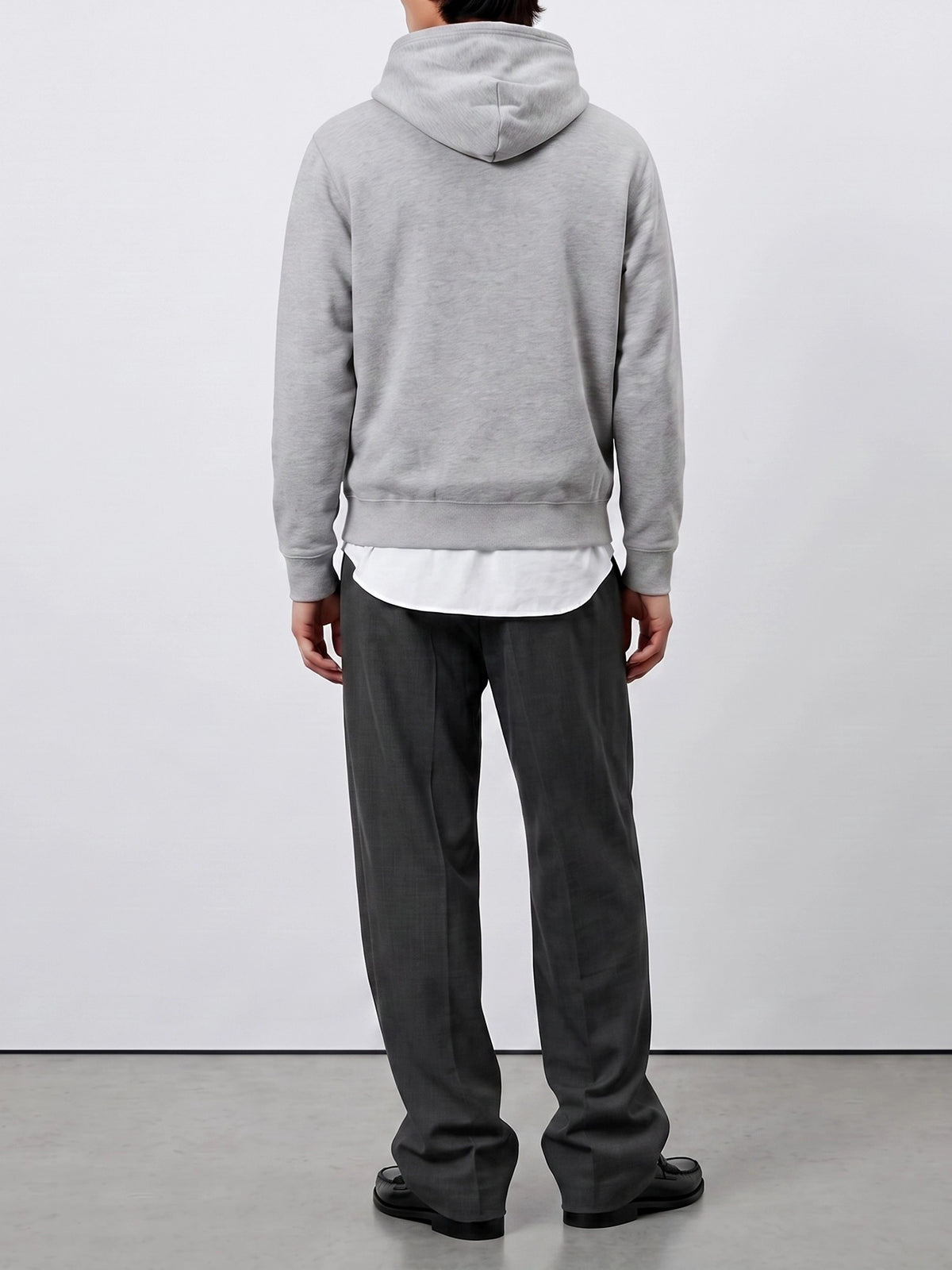 Polo Ralph Lauren Felpa con cappiccio "RL" Grigio - VIETTI