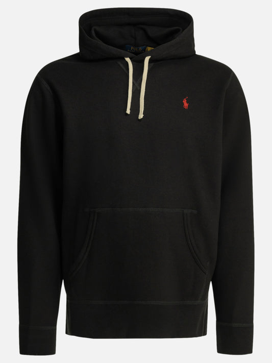 Felpe con cappuccio Logo  Nero - Polo Ralph Lauren Uomo | PDP | VIETTI Online Store 
