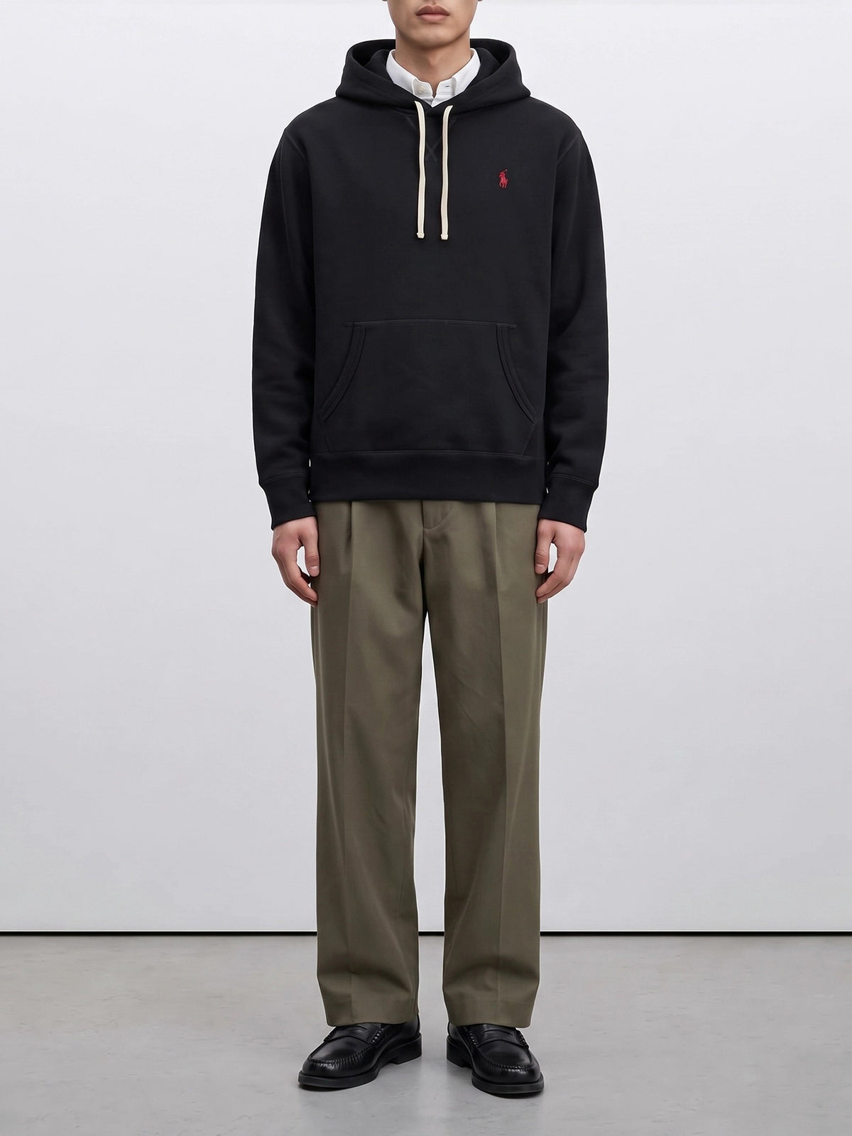 Polo Ralph Lauren "RL" Hoodie Black - VIETTI