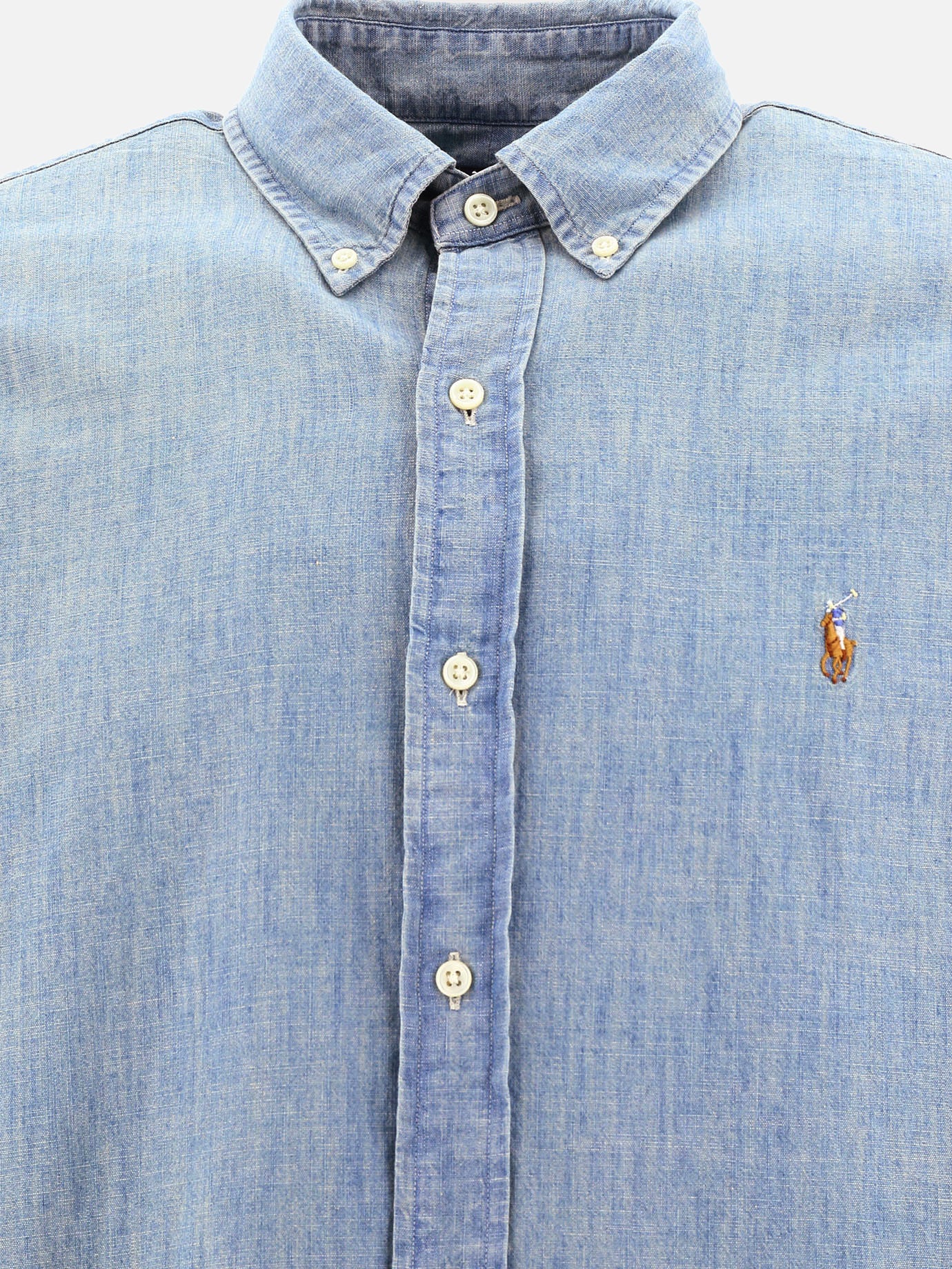 Casual shirts Solid colour  Light blue - Polo Ralph Lauren Men | PDP | VIETTI Online Store | Zoom-Modal_3
