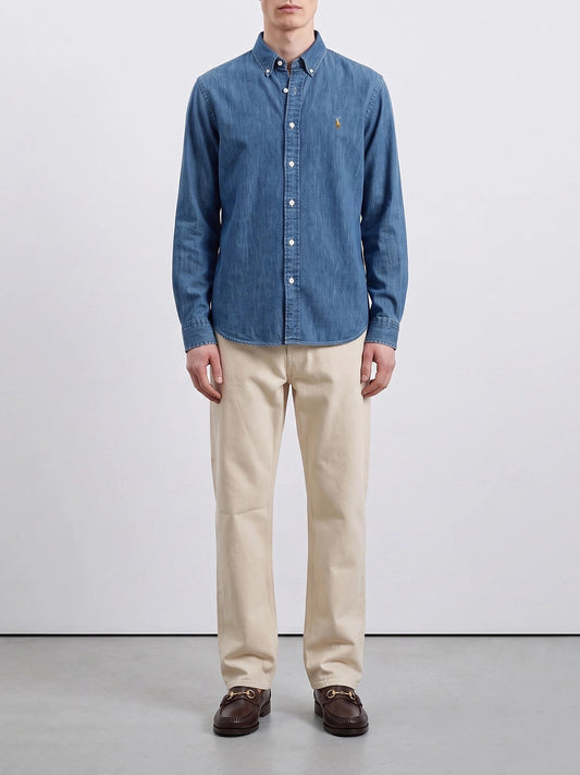 Camicie casual Logo  Blu - Polo Ralph Lauren Uomo | PLP | VIETTI Online Store | 2
