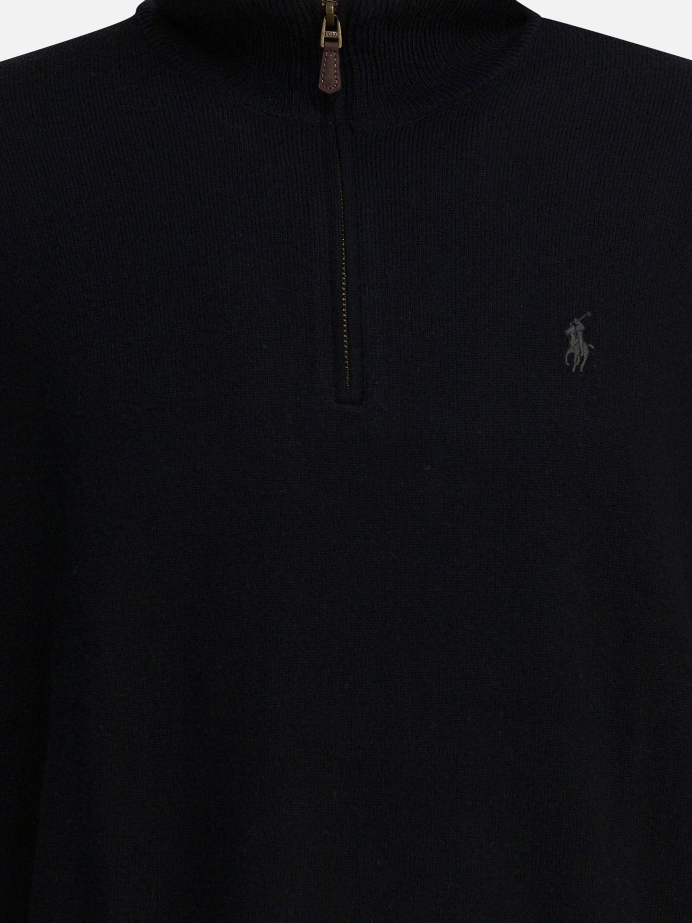 Half zip sweaters Logo  Black - Polo Ralph Lauren Men | PDP | VIETTI Online Store | thumbnail_3
