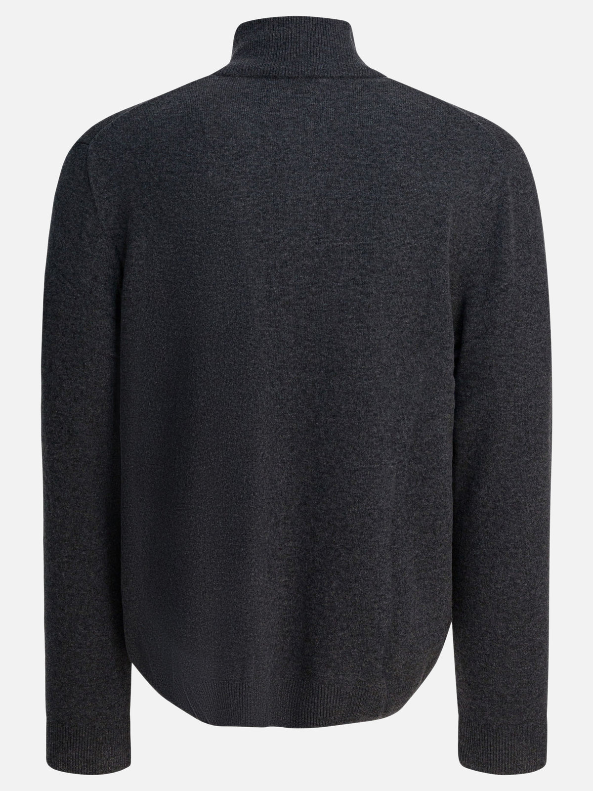Polo Ralph Lauren Sweater with a half-zip and logo Grey - VIETTI