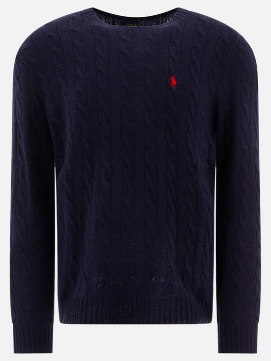 Crewneck sweaters Logo  Blue - Polo Ralph Lauren Men | PLP | VIETTI Online Store 
