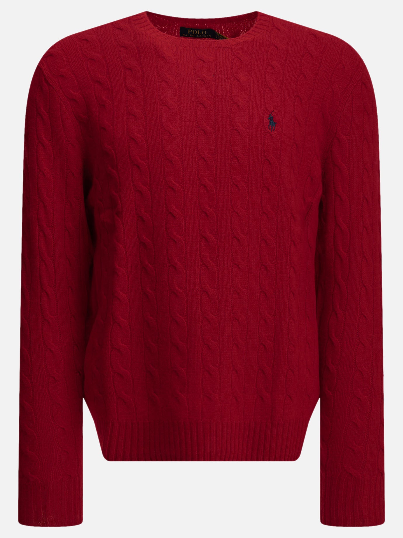 Crewneck sweaters Logo  Red - Polo Ralph Lauren Men | PDP | VIETTI Online Store | Zoom-Modal
