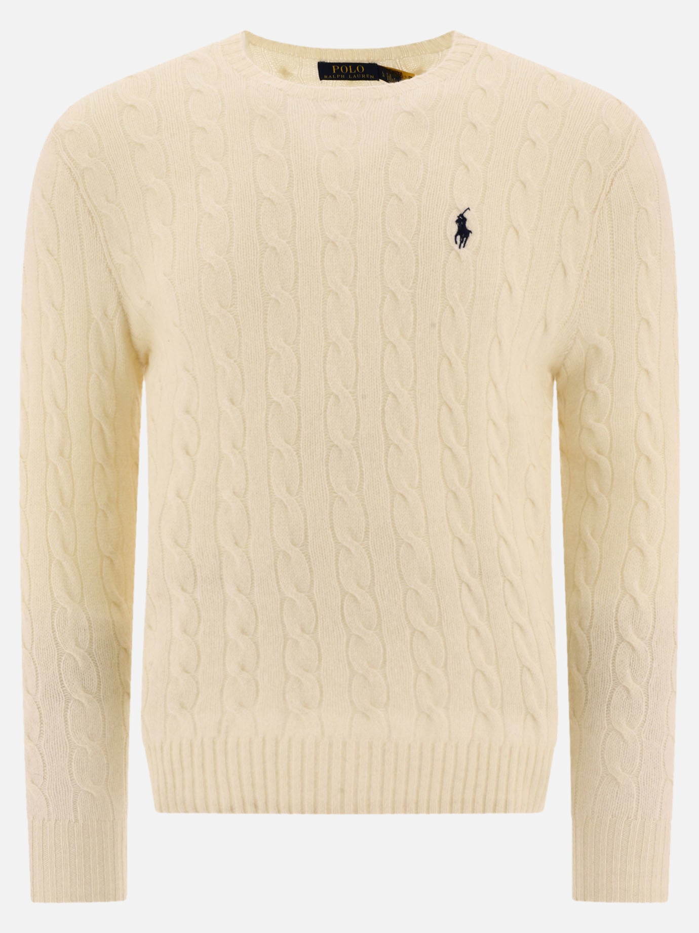 Crewneck sweaters Logo  White - Polo Ralph Lauren Men | PDP | VIETTI Online Store | Zoom-Modal
