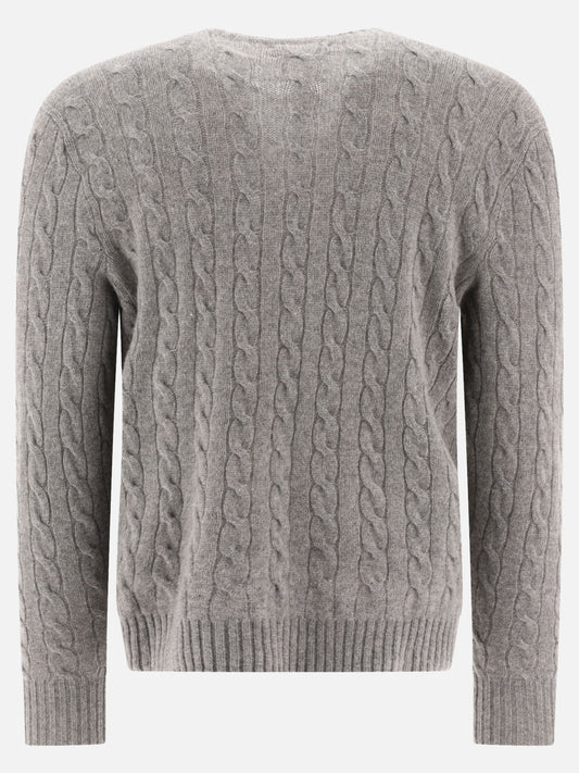 Crewneck sweaters Logo  Grey - Polo Ralph Lauren Men | PLP | VIETTI Online Store | 2
