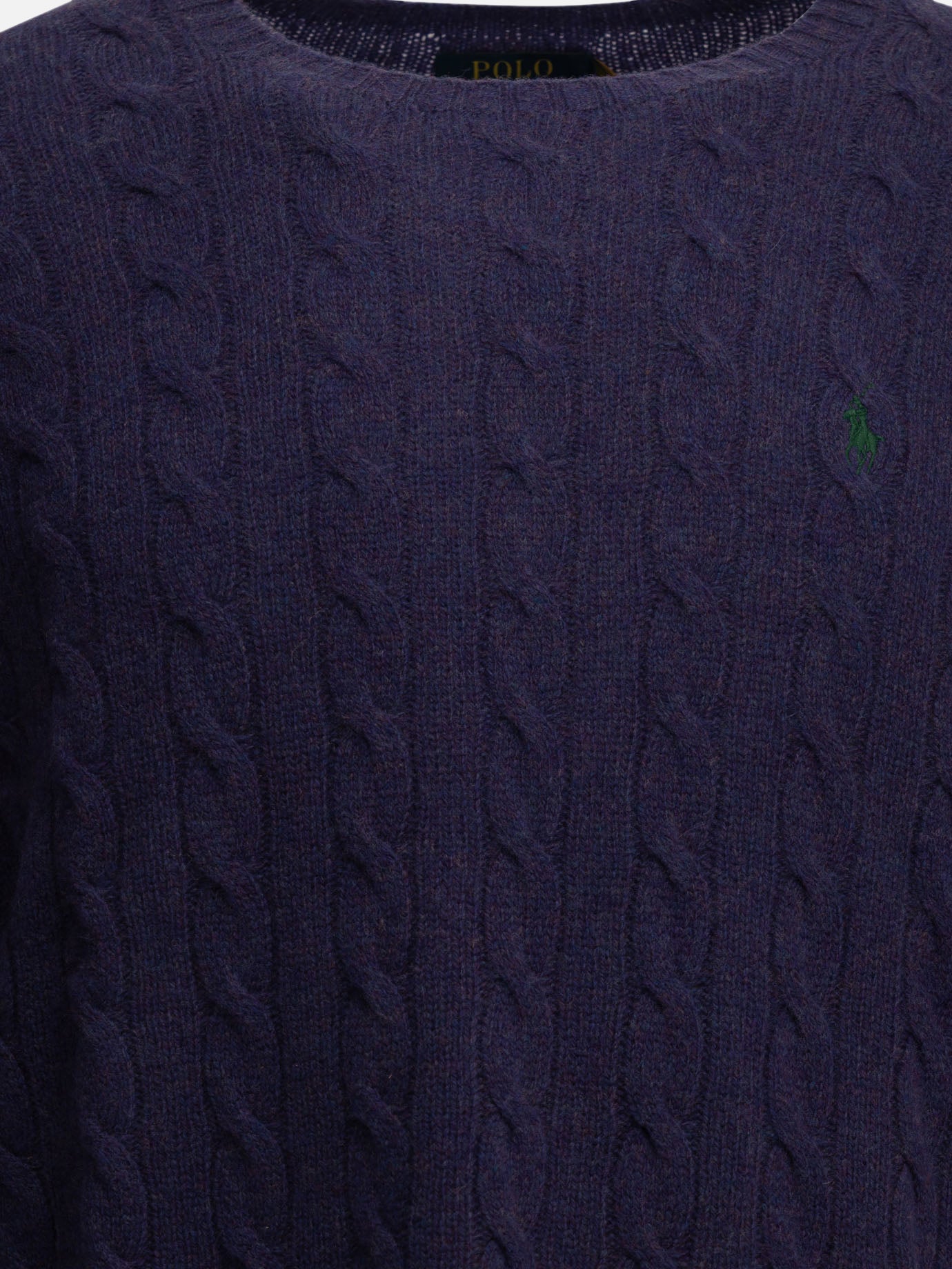 Crewneck sweaters Logo  Purple - Polo Ralph Lauren Men | PDP | VIETTI Online Store | Zoom-Modal_3
