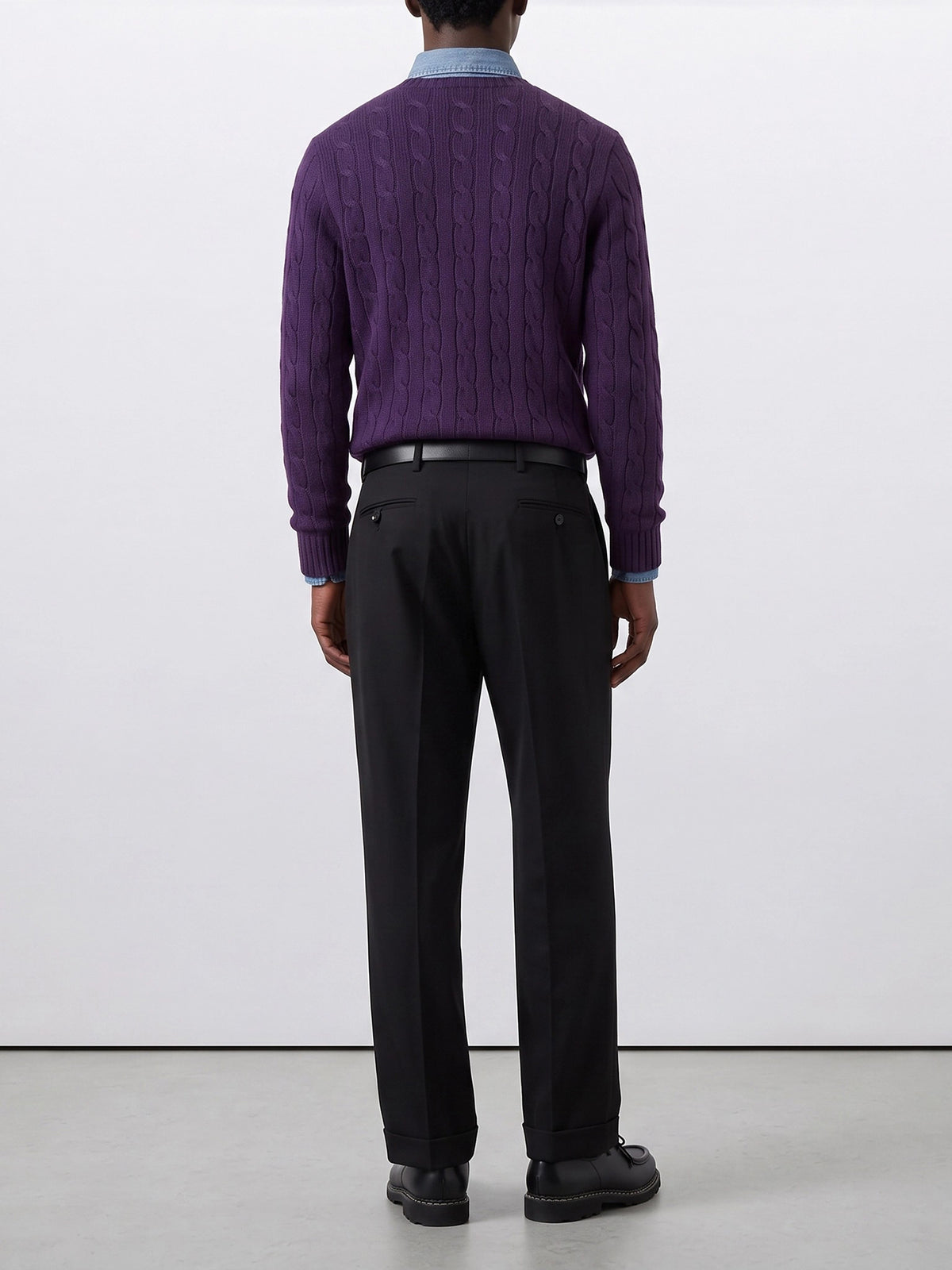 Polo Ralph Lauren Crew-neck sweater with logo Purple - VIETTI