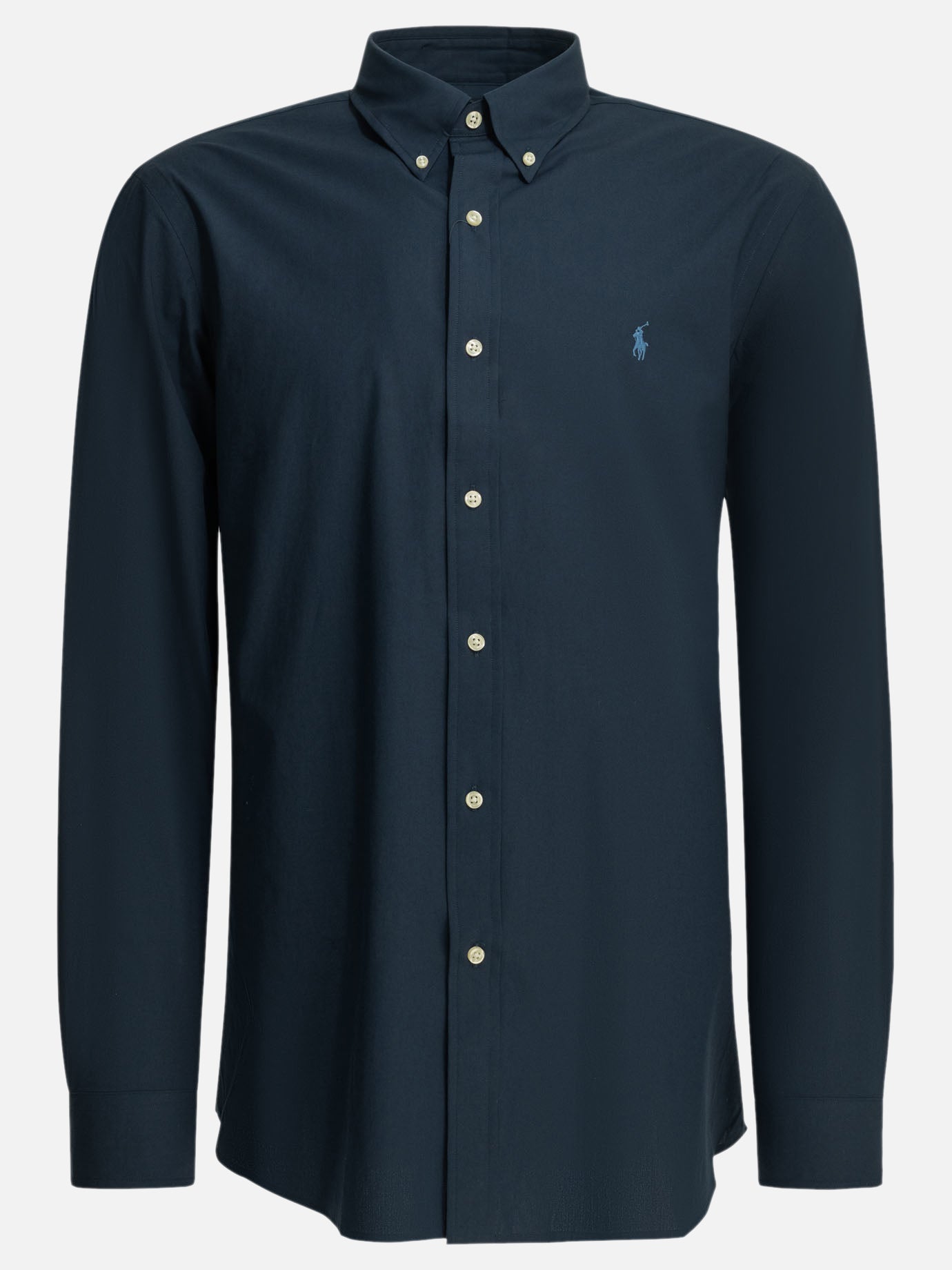 Polo Ralph Lauren Custom-fit casual shirt with logo Blue - Men