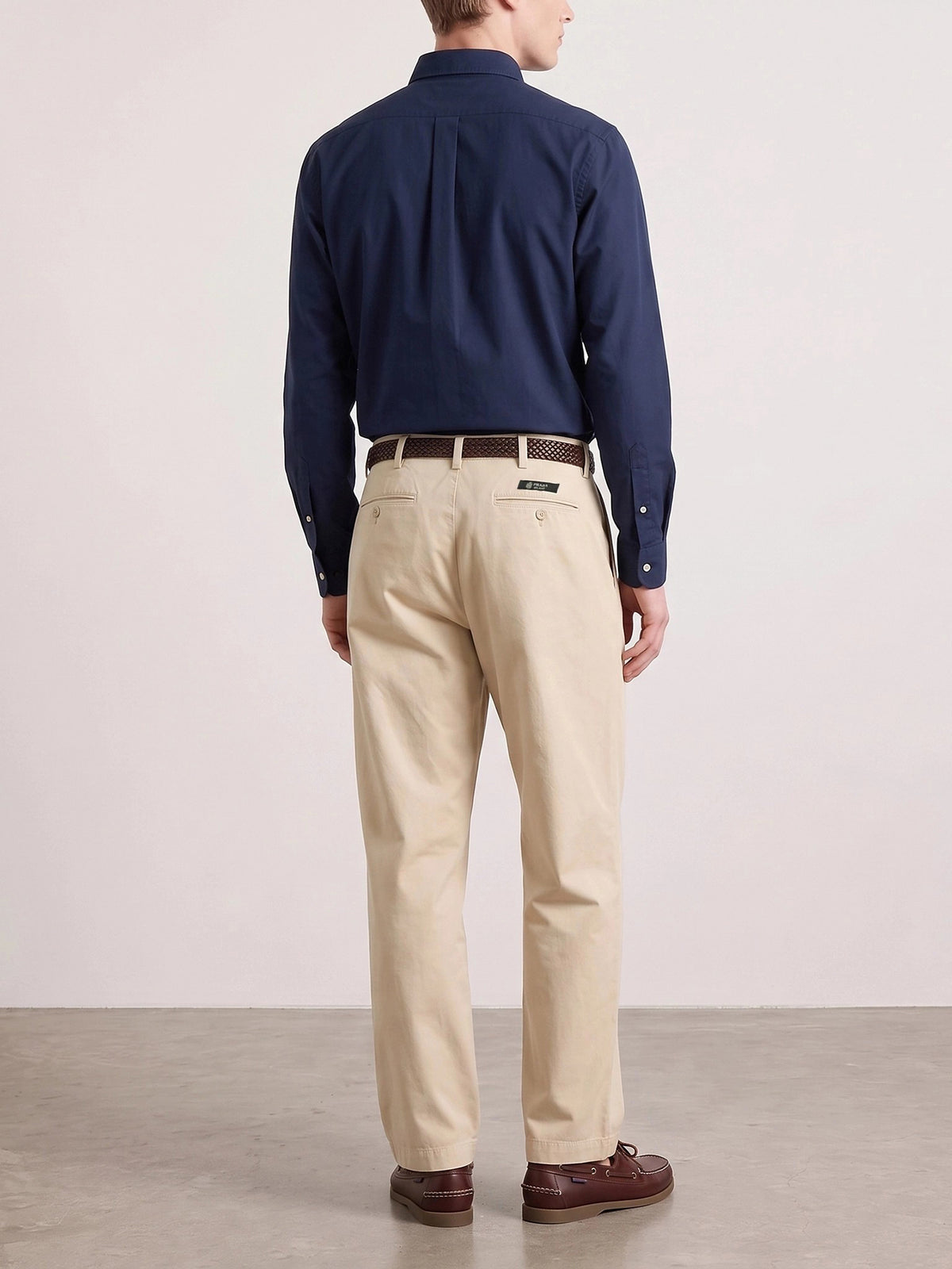 Polo Ralph Lauren Custom-fit casual shirt with logo Blue - VIETTI