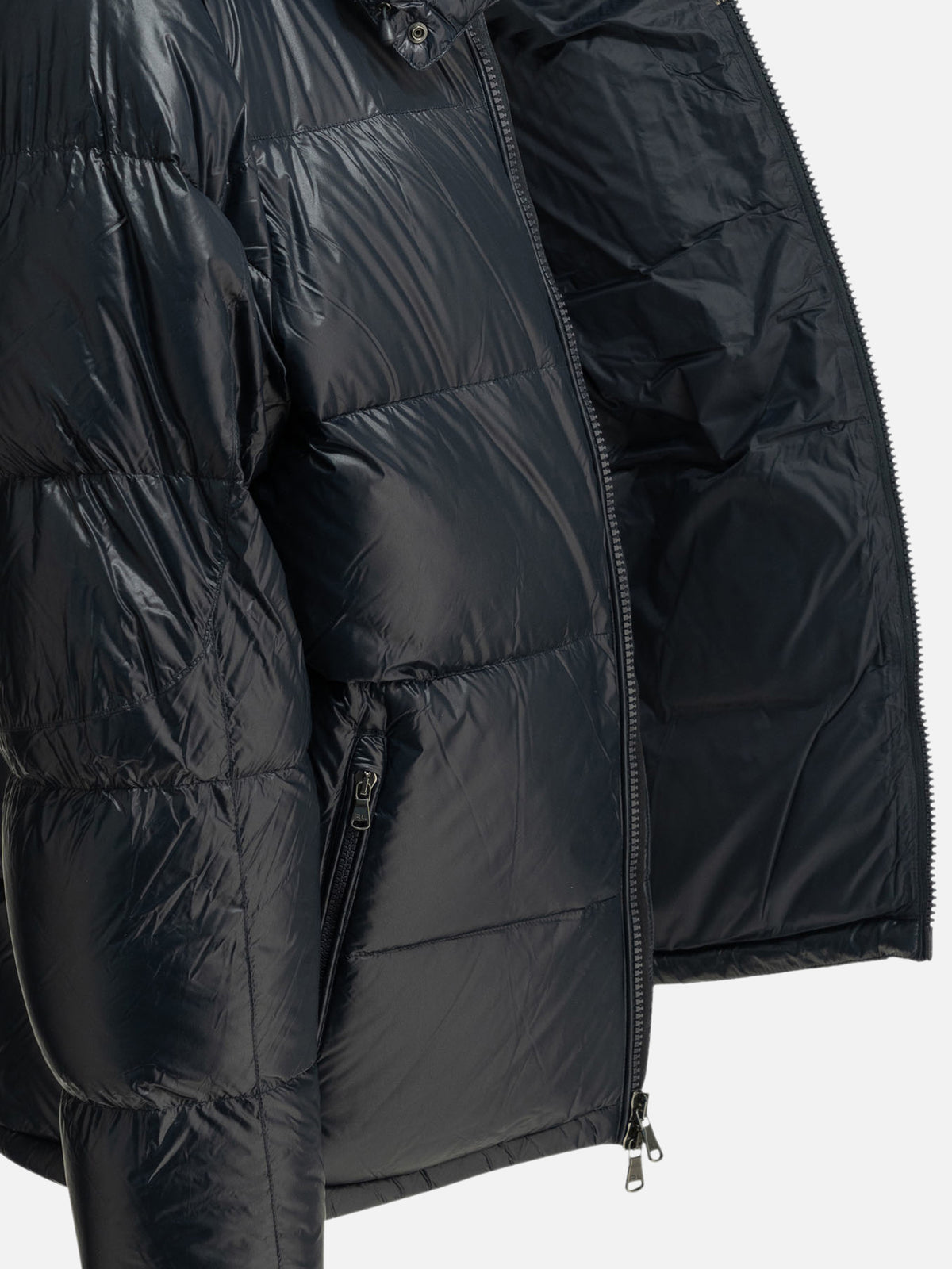 Polo Ralph Lauren "Gorham" Short Down Jacket Blue - VIETTI