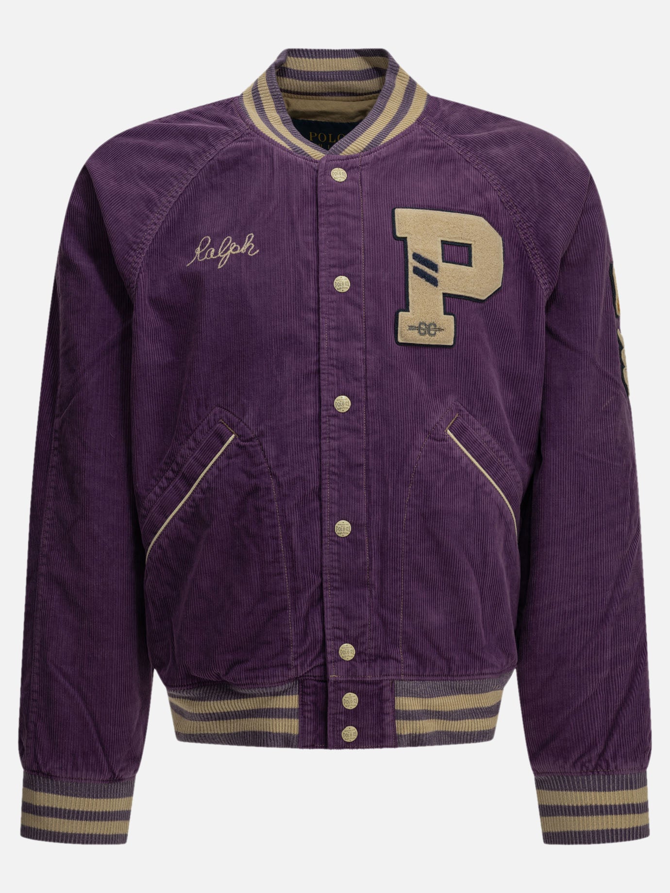 Bomber jackets Logo  Purple - Polo Ralph Lauren Men | PDP | VIETTI Online Store | Zoom-Modal
