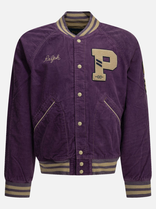 Bomber jackets Logo  Purple - Polo Ralph Lauren Men | PDP | VIETTI Online Store 
