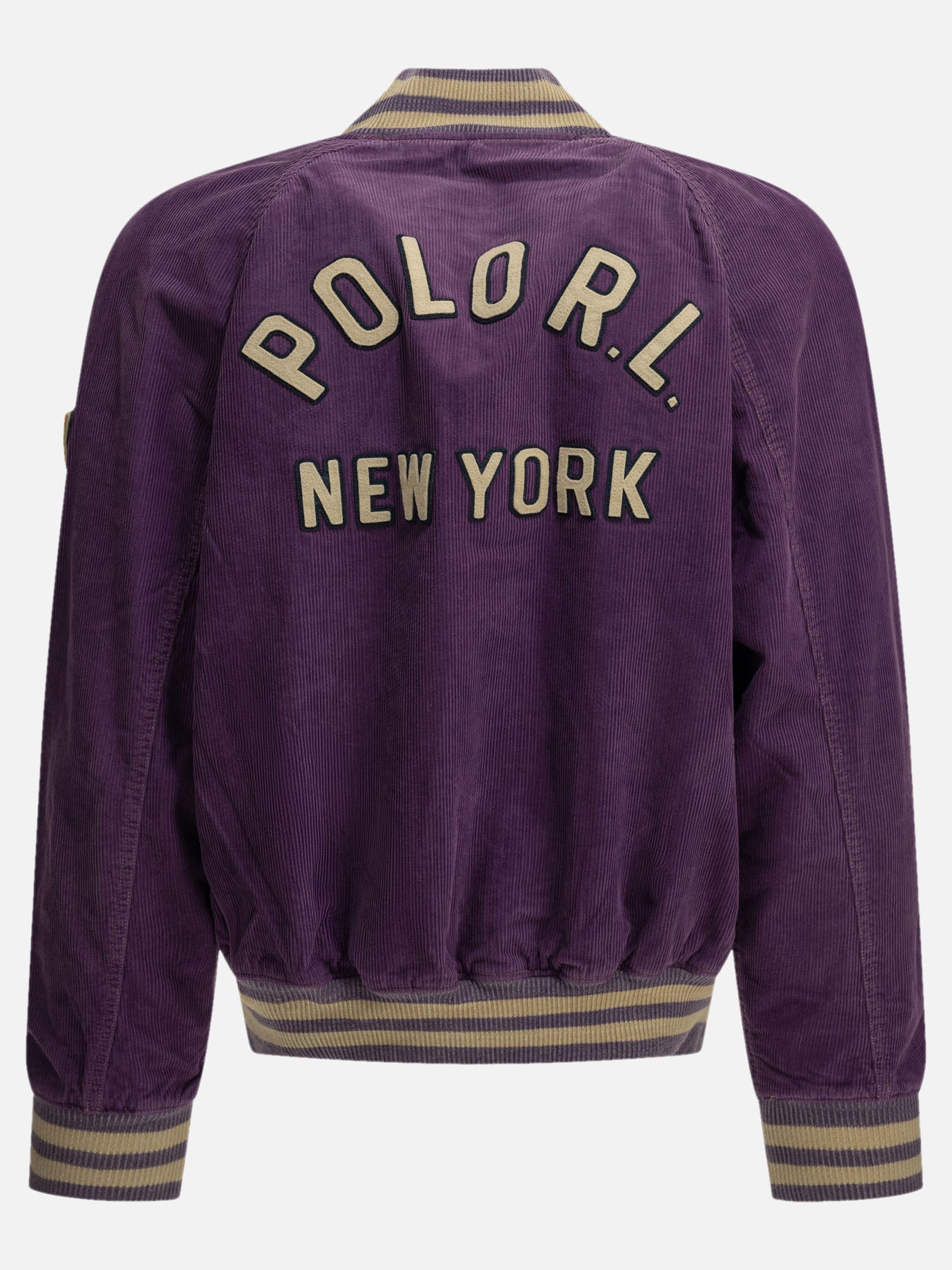 Bomber jackets Logo  Purple - Polo Ralph Lauren Men | PDP | VIETTI Online Store | thumbnail_2