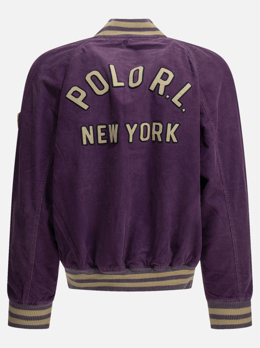 Bomber jackets Logo  Purple - Polo Ralph Lauren Men | PDP | VIETTI Online Store | 2
