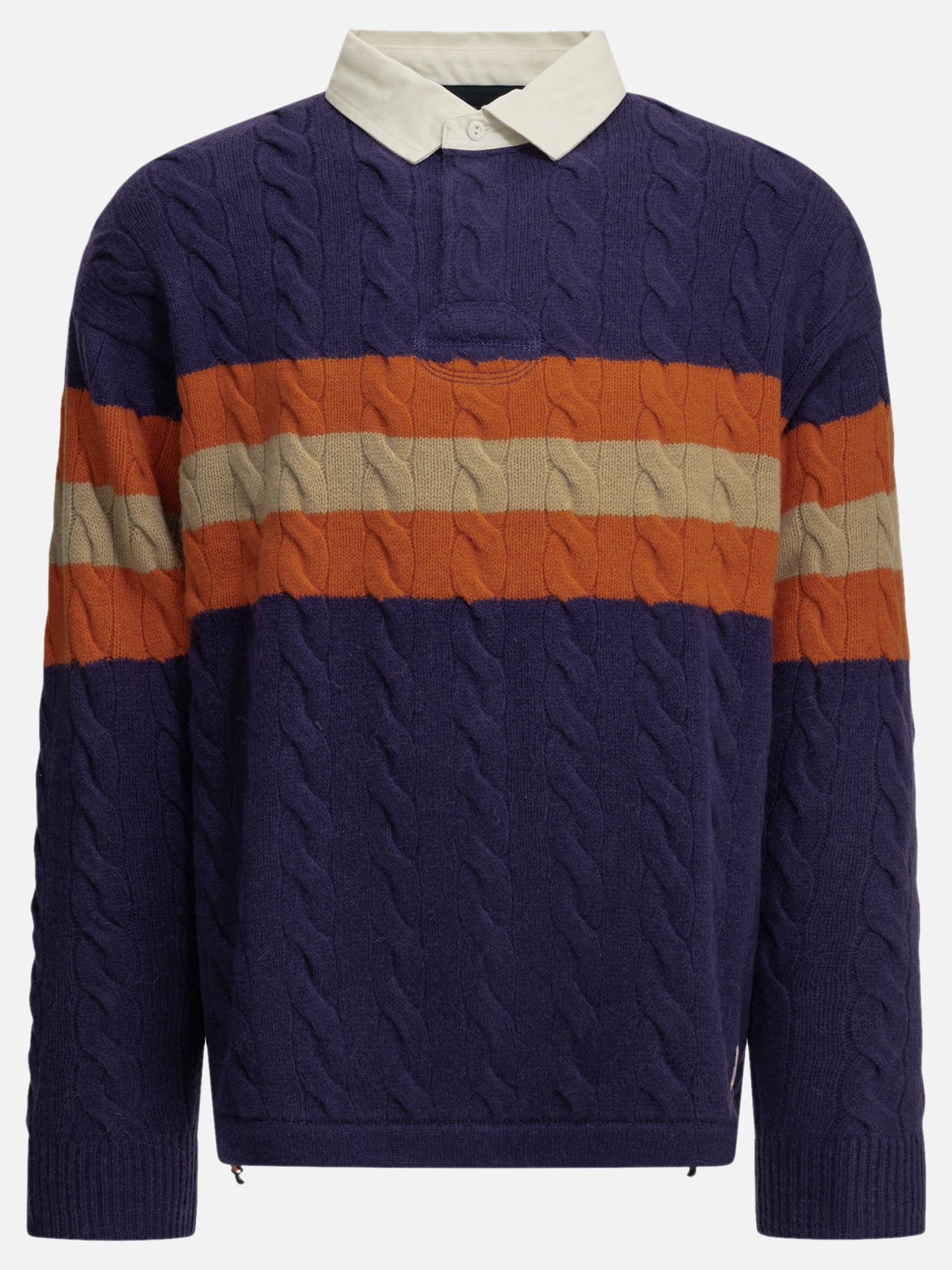 Polo sweater Striped  Purple - Polo Ralph Lauren Men | PDP | VIETTI Online Store | thumbnail