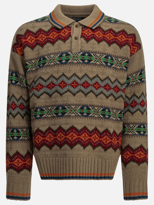 Polo Ralph Lauren "Fair Isle" Polo Sweater Multicolor

